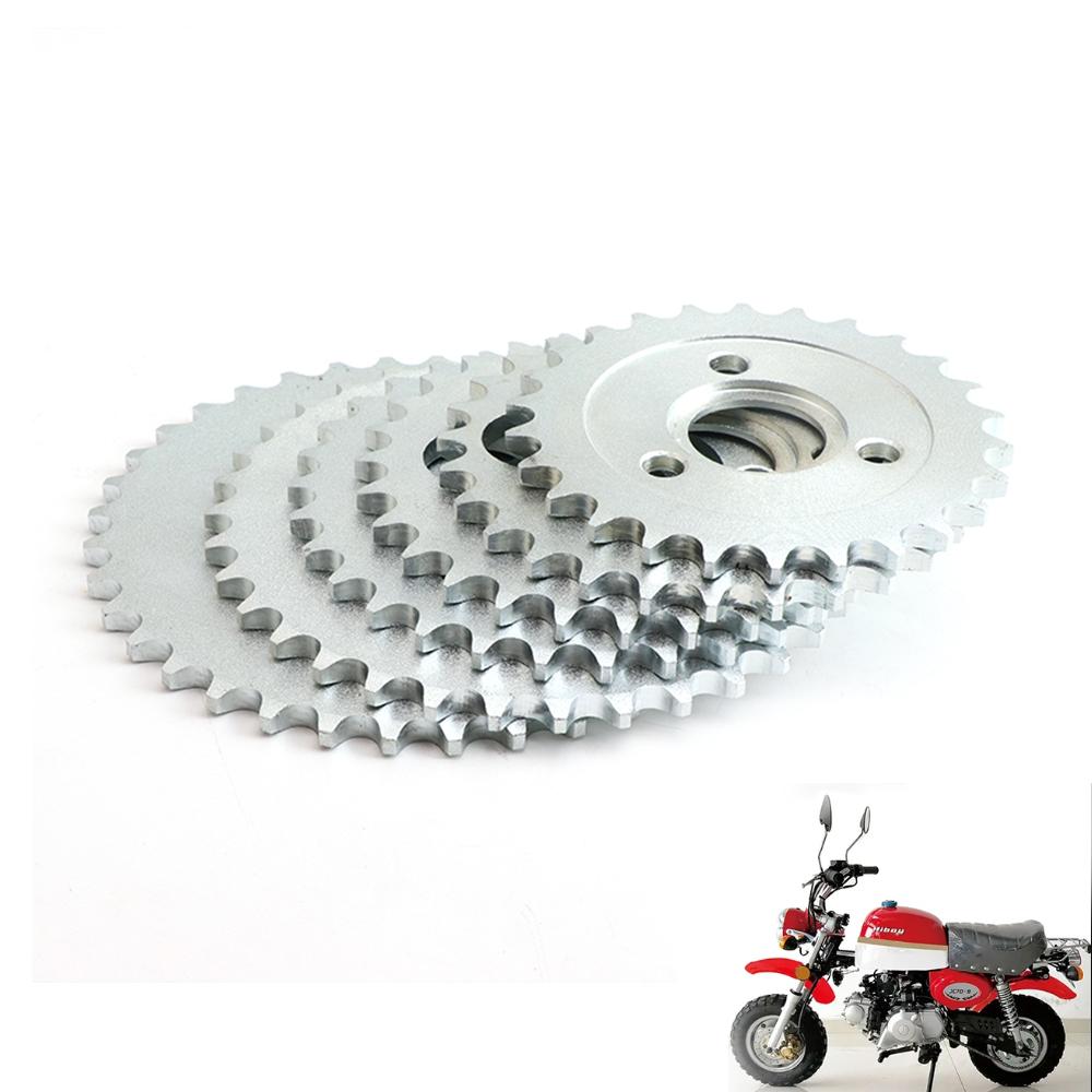 Мотоцикл 24T/26T/28T/29T/31T/35T/37T Зубьев 30 мм Задняя звезда цепи Подходит для Honda Monkey Мотоцикл Питбайк Кроссовый Мотоцикл Цепь 420/428