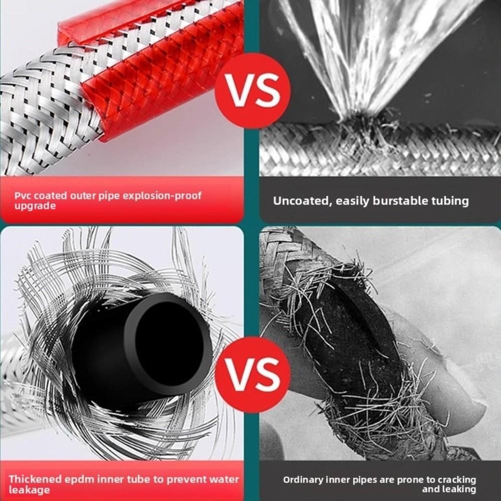 1/2 дюйма Впускной шланг для водонагревателя Взрывозащищенный Бытовой водяной шланг Кран Шланг для унитаза Ванная комната