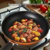 COOKER KING Wrought Iron Non-stick Wok