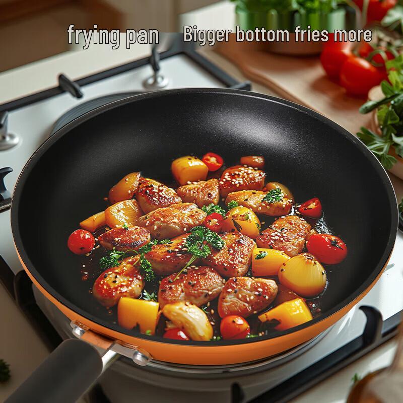 COOKER KING Wrought Iron Non-stick Wok