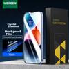 Защитное стекло для экрана Apple iPhone 13 Pro Max, с iPhone 14 Plus, Полное покрытие, Без белых краев, Ударопрочное