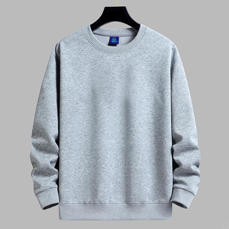 Loose Drop Shoulder Crew Neck Long Sleeve Sweatshirt For Men