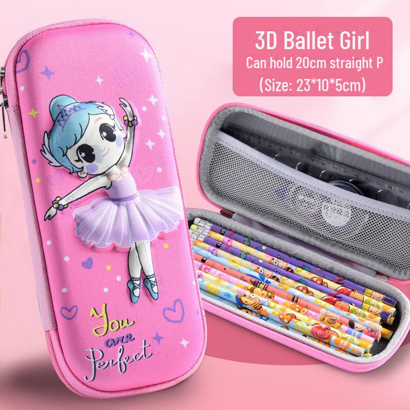 Capibara 3D Cartoon Pencil Case: Large Capacity, Multifunctional for Boys & Girls, Ideal for Primary School Students