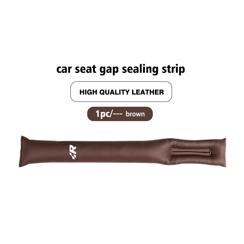 For Volkswagen VW Car Seat Gap Organizer Leather Anti Drop Sealing Strip Storage Pad GTI Tiguan Passat B5 B6 B7 CC Jetta MK5 MK6 zr6