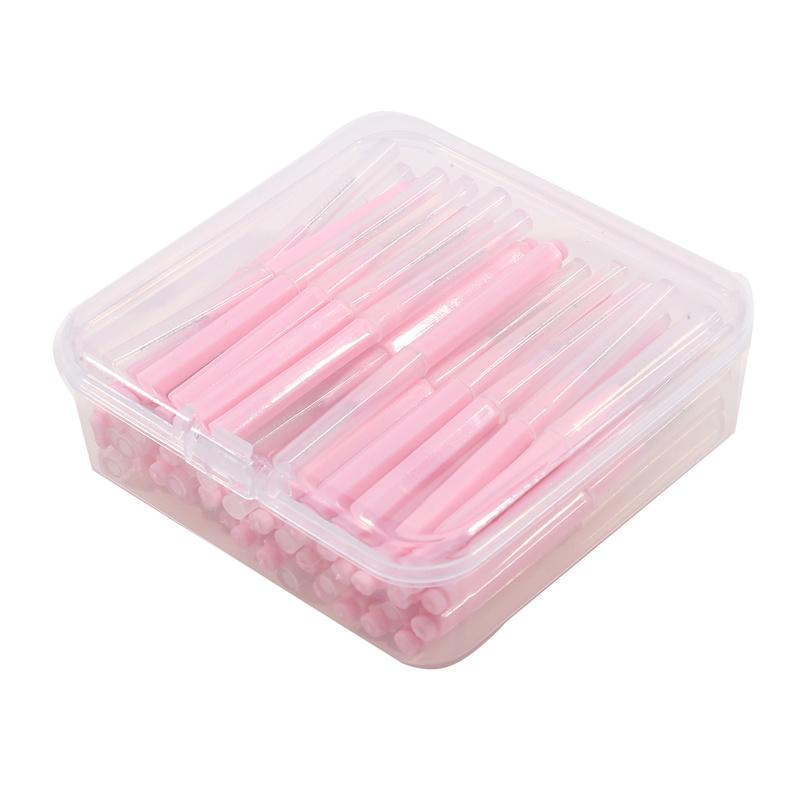 50 шт. межзубных щеток Denta Floss ортодонтическая зубная щетка инструмент для ухода за полостью рта