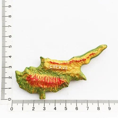 Кипрские магниты на холодильник Туристический сувенир Средиземноморский холодильник Магнитная наклейка Imanes Para El Refrigerador Украшение для дома