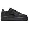 Nike Air Force 1 Shadow Triple Черные женские кроссовки антрацитовый бархатно-коричневый FB7582-001