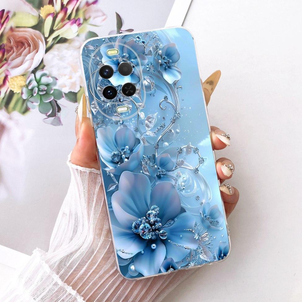 Прозрачный чехол для Huawei Nova 15 Чехол Милый Кот Мода Бабочка Роскошный Расписной Корпус Для Huawei Nova15 PSN-AL00
