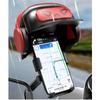Bicycle Phone Holder for Navigation Food Delivery Rider’s Phone Mount Outdoor Cycling Phone Holder with Helmet