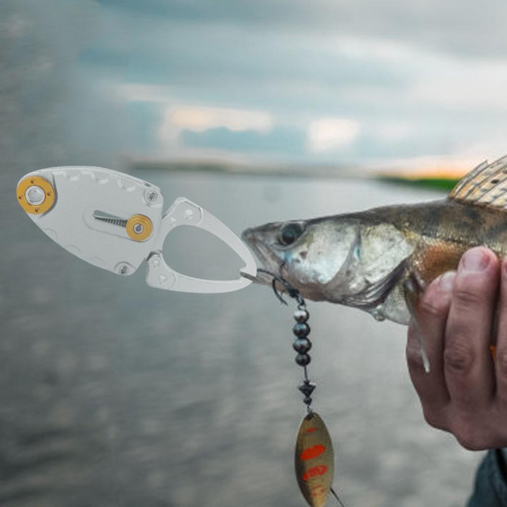 Lightweight Fish Controller Aluminum Alloy Fishing Gripper Durable Fish Grabber Bass Fishing