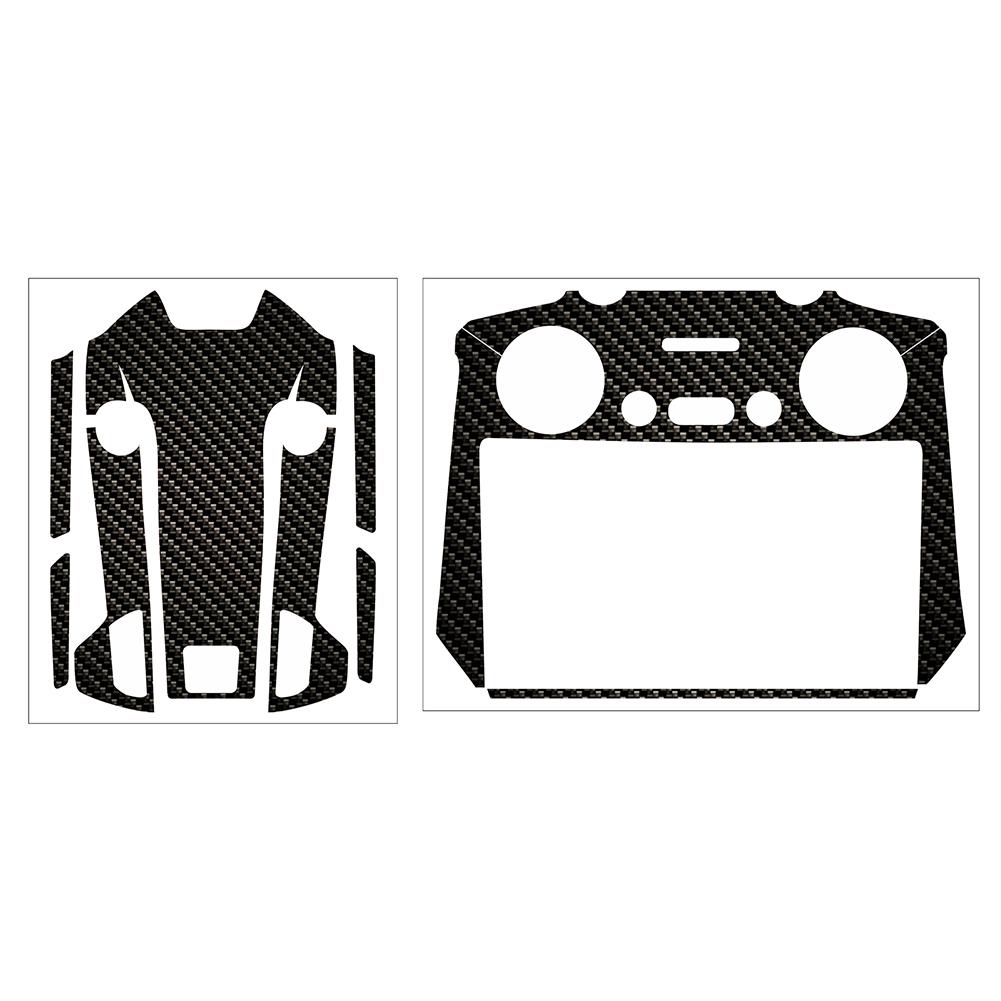 Drone Decal Easy Paste PVC Skin Decorative Stickers Set Compatible For DJI Mini 4 Pro Drones RC 2 Remote Controller
