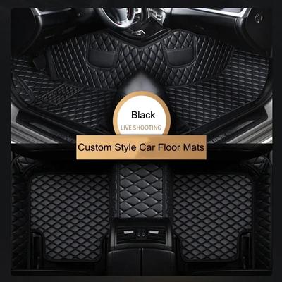 PU кожаные индивидуальные автомобильные коврики для Toyota HARRIER Hybrid 22-23 Prius 2012-2017 2006-2011 Аксессуары для салона автомобиля