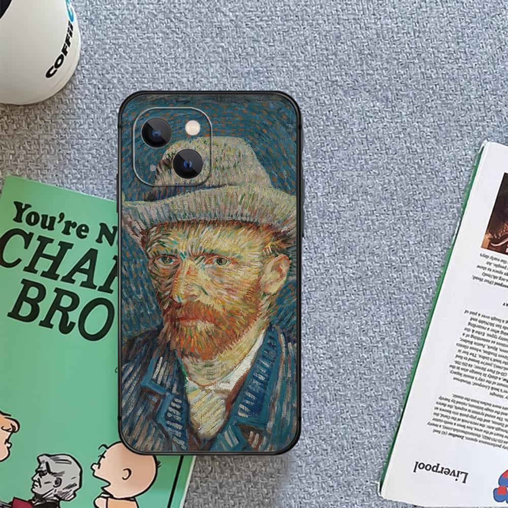 Чехол для телефона с автопортретом Ван Гога, чехол для Iphone Xiaomi Mi Samsung Galaxy Redmi Note AS 11 12 13 14 15 22 23 24 5G Pro Plus Max Fe Ultra