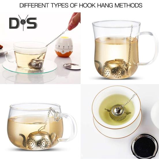 2 шт. Легкие заварочные устройства для чая со съемной крышкой Отличные многоразовые заварочные устройства для чая