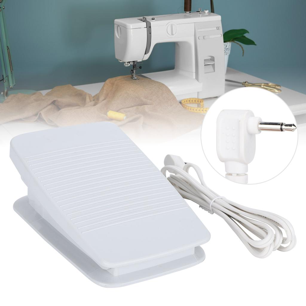 Sewing Machine Foot Pedal Controller Plastic Multifunctional Single Hole Power Cord