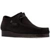Clarks Wallabee Замшевые Стандартные Повседневные Туфли для Мужчин UK9, 26155519, Черная_Замша, (27,0 см)