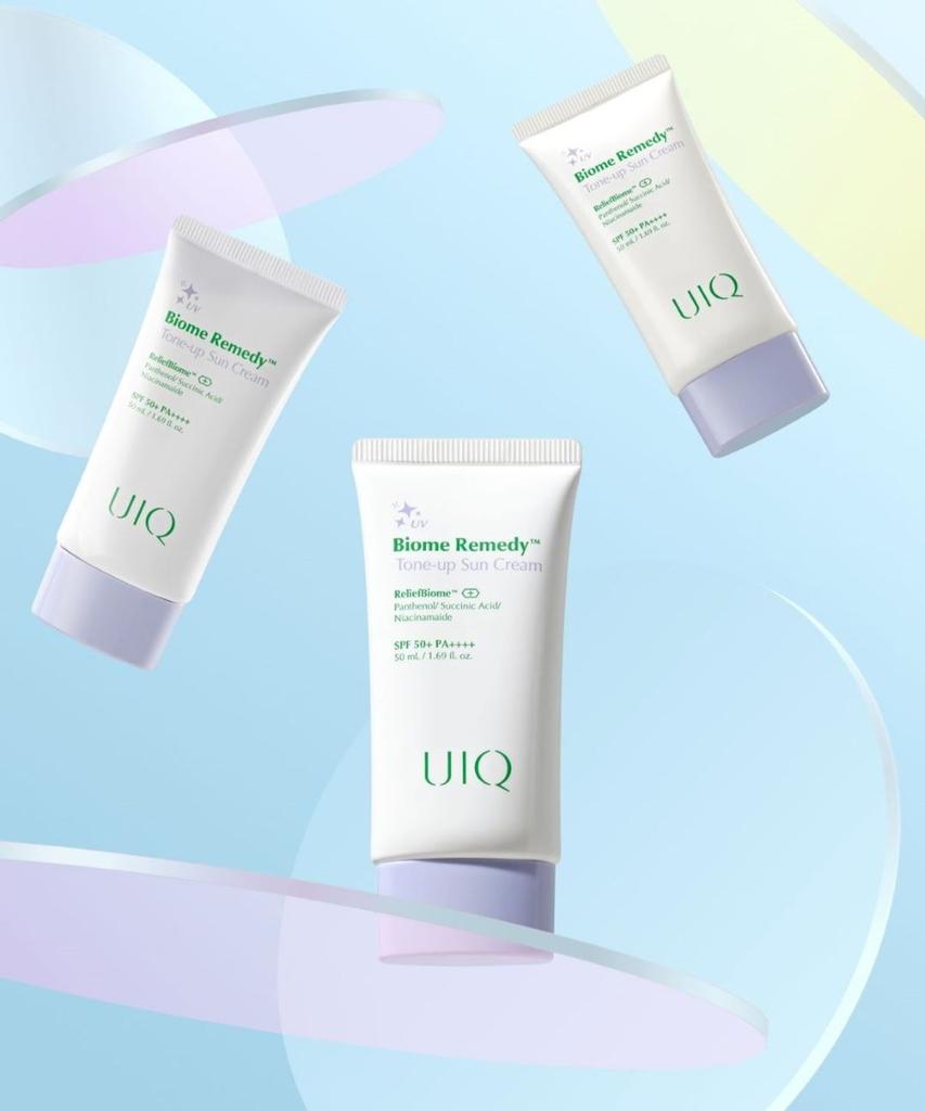 [SET] Biome Remedy Tone-Up Sun Cream Purple 50ml + Green 50ml Special Set