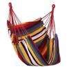 Hammock Chair Canvas Portable Comfortable Colorful Stripe Chair Hanging Rope Swing for Indoor