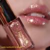 Chameleon Color-Changing Pearlescent Lip Gloss: Spring/Summer Glitter with Mirror Shine and Fine Shimmer