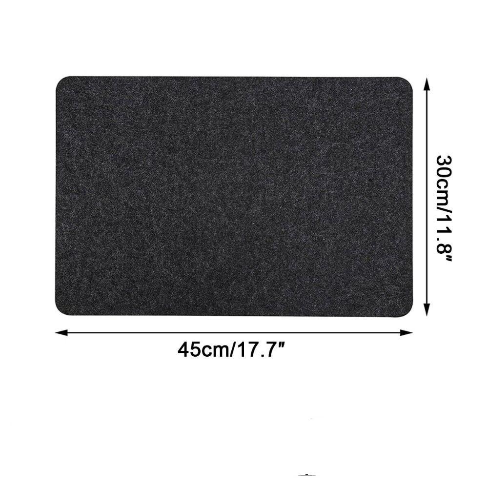 New Felt Heat Resistant Mat Air Fryer Heatproof Countertop Protector Felt Slide Heat Insulation Worktop Protector