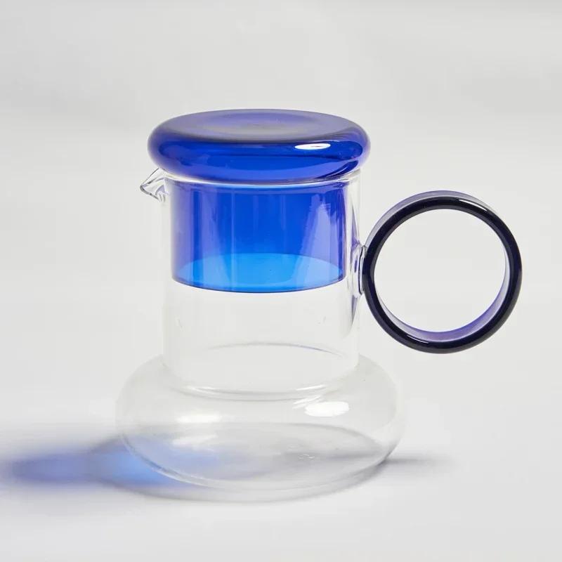 Стеклянный кувшин с крышкой для чашки, чайник, стеклянный набор для чая, чайники, кувшин, фильтры для воды, графин для воды, стеклянная бутылка