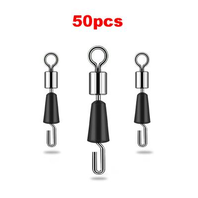 50 шт./лот шарикоподшипниковый шарнирный твердый соединитель для рыбалки с лодки в океане крючки для быстрой быстрой связи pesca снасти