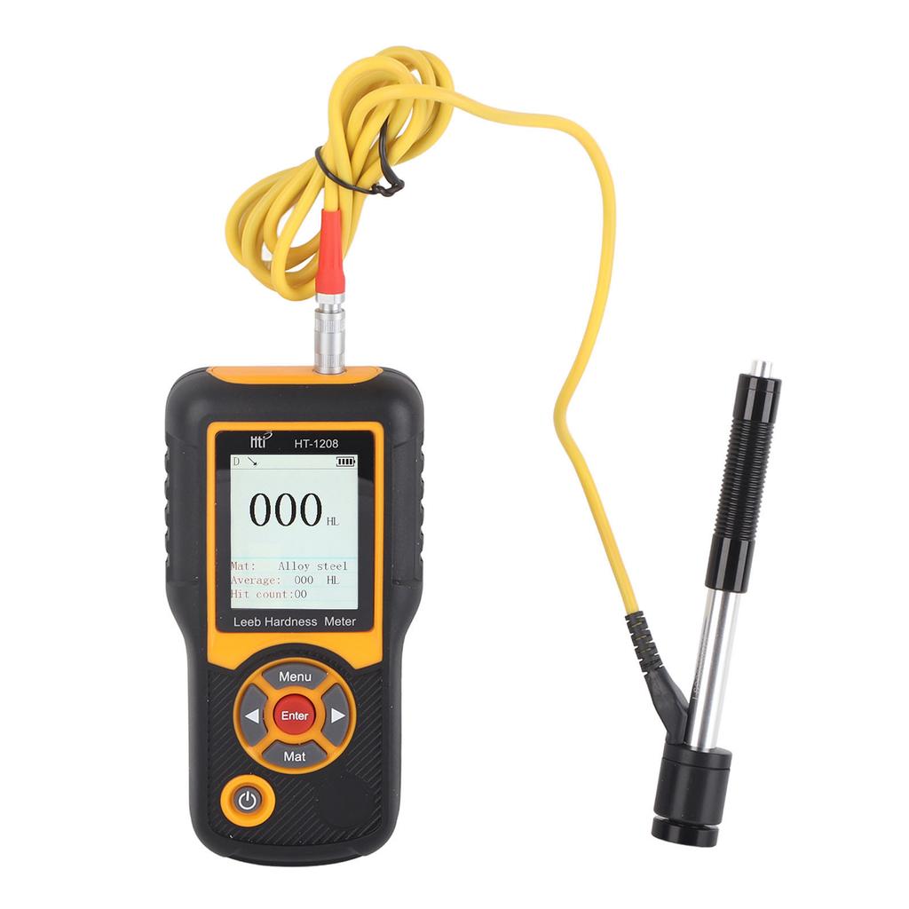 Digital Hardness Tester ABS High Accuracy Hardness Meter Durometer Scale with Color Screen Digital Hardness Tester
