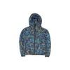 Floral Comfort Windproof Sports Jacket Men Outerwear Blue CU0259-010
