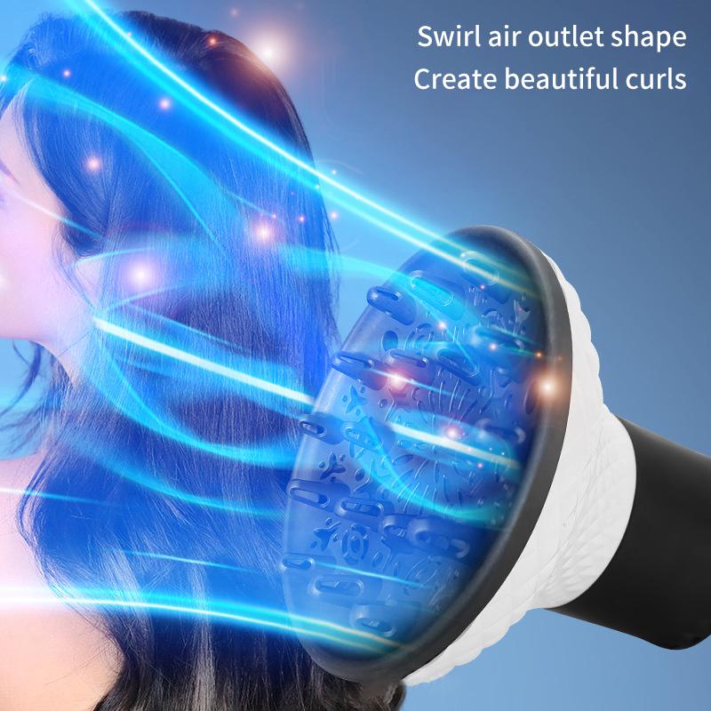 Универсальный фен-диффузор для вьющихся волнистых волос, насадка для фена, насадка для равномерной сушки волос, средство для ухода за волосами