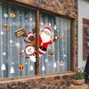 Christmas Window Sticker Merry Christmas Decorations For Home 2025 Cristmas Ornament Xmas Navidad Natal Gifts New Year 2025