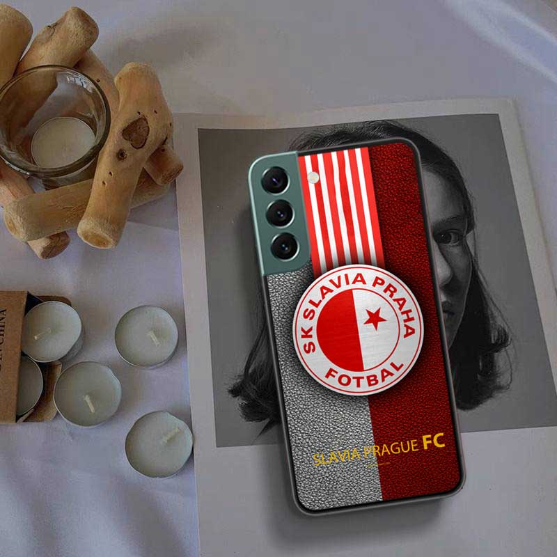 Sk Slavia Praha Czech Republic Phone Case For Samsung A16 A26 A36 A56 Galaxy A02S A12 A52S A13 A23 A33 A53 A54 A34 A24 A14 A22 A