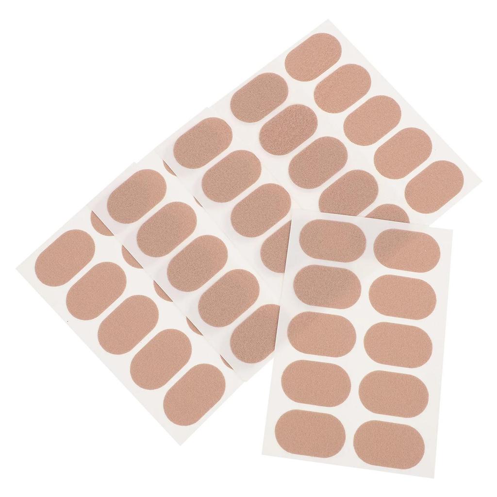Фланелевые наклейки Пластырь для ног Мозоли Волдыри Овальные наклейки Защитные средства для ухода за ногами Самоклеящиеся антиабразивные пластыри Подушечки для предотвращения образования волдырей