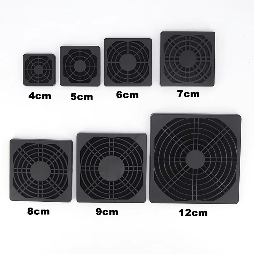4Pcs Guard Grill Protector PC Computer Fan Filter Cleaning Case Fams Dustproof Cover