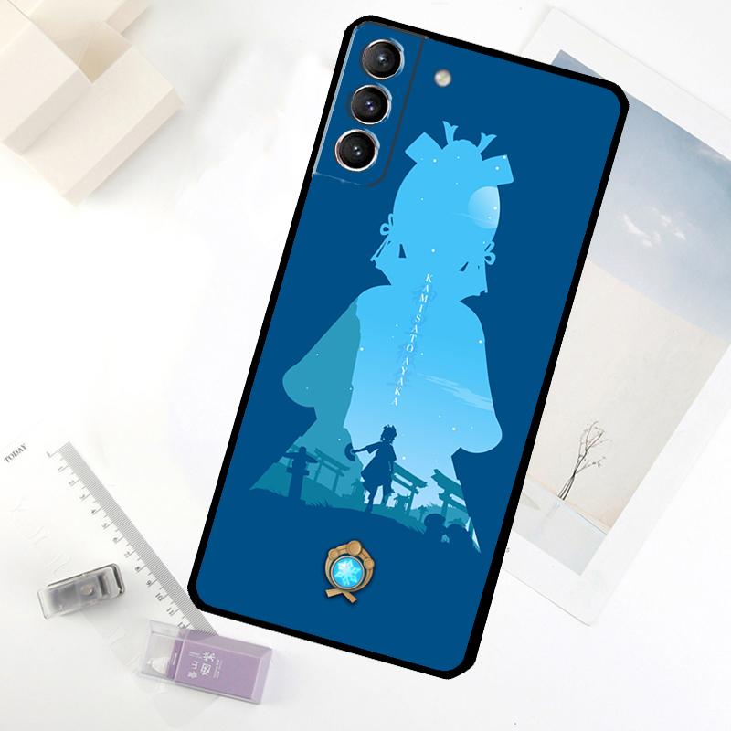 Чехол для телефона Genshin Impact для Samsung Galaxy S20 FE S21 S22 S23 S24 S25 S26 Ultra S10 S25 Plus S25 FE