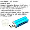 Кардридер TF Стабильный Мини-кардридер Micro Memory TF размера Прочный