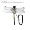 Artificial Dragonfly Clip Repellent Tool Mosquito Repellent Dragonfly Hat Clip  for Outdoors