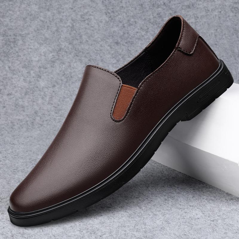 Genuine Leather Men's Casual Shoes Hot Sale Formal Loafers Handmade Male Slip On Footwear Leisure Walk Driving Shoes Moccasins