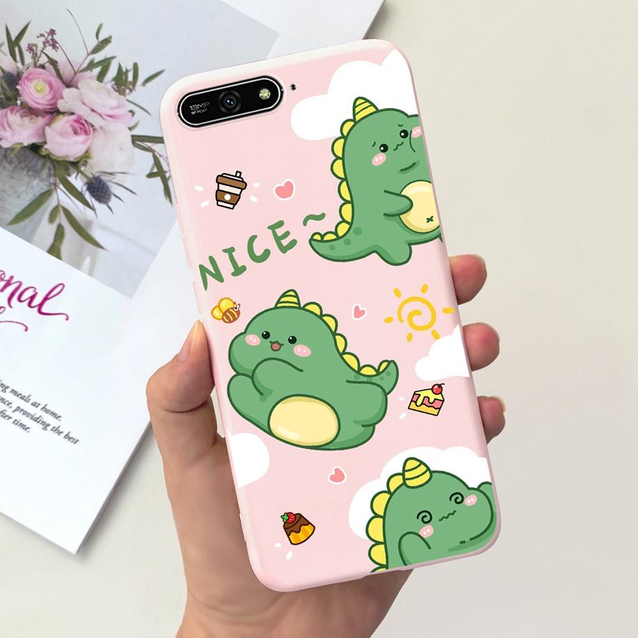 For Honor 7A Pro Case AUM-L29 Silicon Cover Cute Cartoon Soft TPU Phone Case For Huawei Honor 7A DUA-L22 Bumper on Honor7a Funda