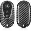T-carbon Key Fob Cover Compatible with Mercedes Benz Key Case | Real Glass Fiber Key Fob Protector fits for Benz S Class G Class GL A B C E S Class