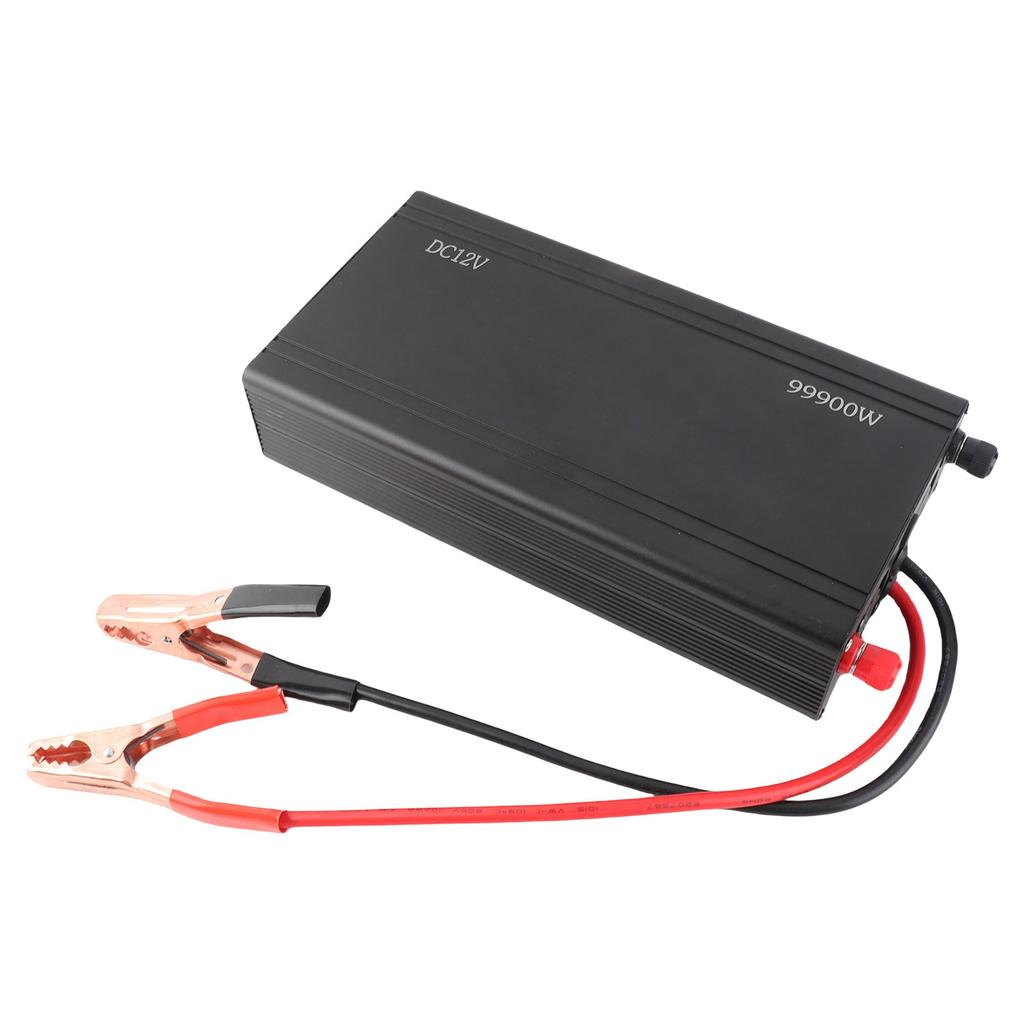 Двойной инвертор с переменной частотой, высокая мощность, корпус из чистого медного алюминиевого сплава, 70А, умный трансформатор для аккумулятора DC12V