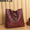 Fashion Women 'S Luxury Handbag 2020 New Fashion Women 'S Shoulder Bag Large Capacity Retro Soft Pu Leather High Quality Tote Bag