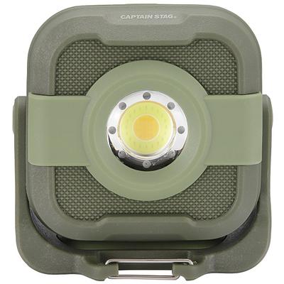 Captain Stag Captain Stag Uk 4070 [светодиодный фонарь с плавной регулировкой яркости CS Cob для кемпинга, перезаряжаемый с магнитом Olive]