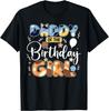 Daddy Mommy Of The Birthday Girl Blue Dog Family Matching T-Shirt
