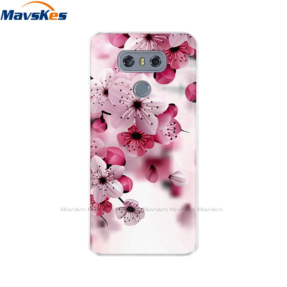 Мягкий чехол из ТПУ для Coque LG G5 G6 Чехол-крышка Силиконовый Расписной Чехол для Телефона Для LG G5 G6 Чехол-бампер Capa Fundas Coque