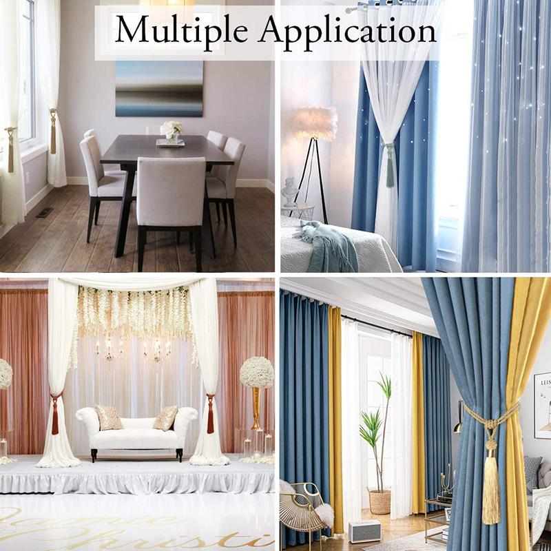 1 шт., высококачественные подхваты для штор ручной работы, ручные тканые подхваты, домашние декоративные кисточки, подхваты, 12 цветов