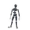 Stickybones Action Figure with Magnetic Art Figure (Dark Frost)