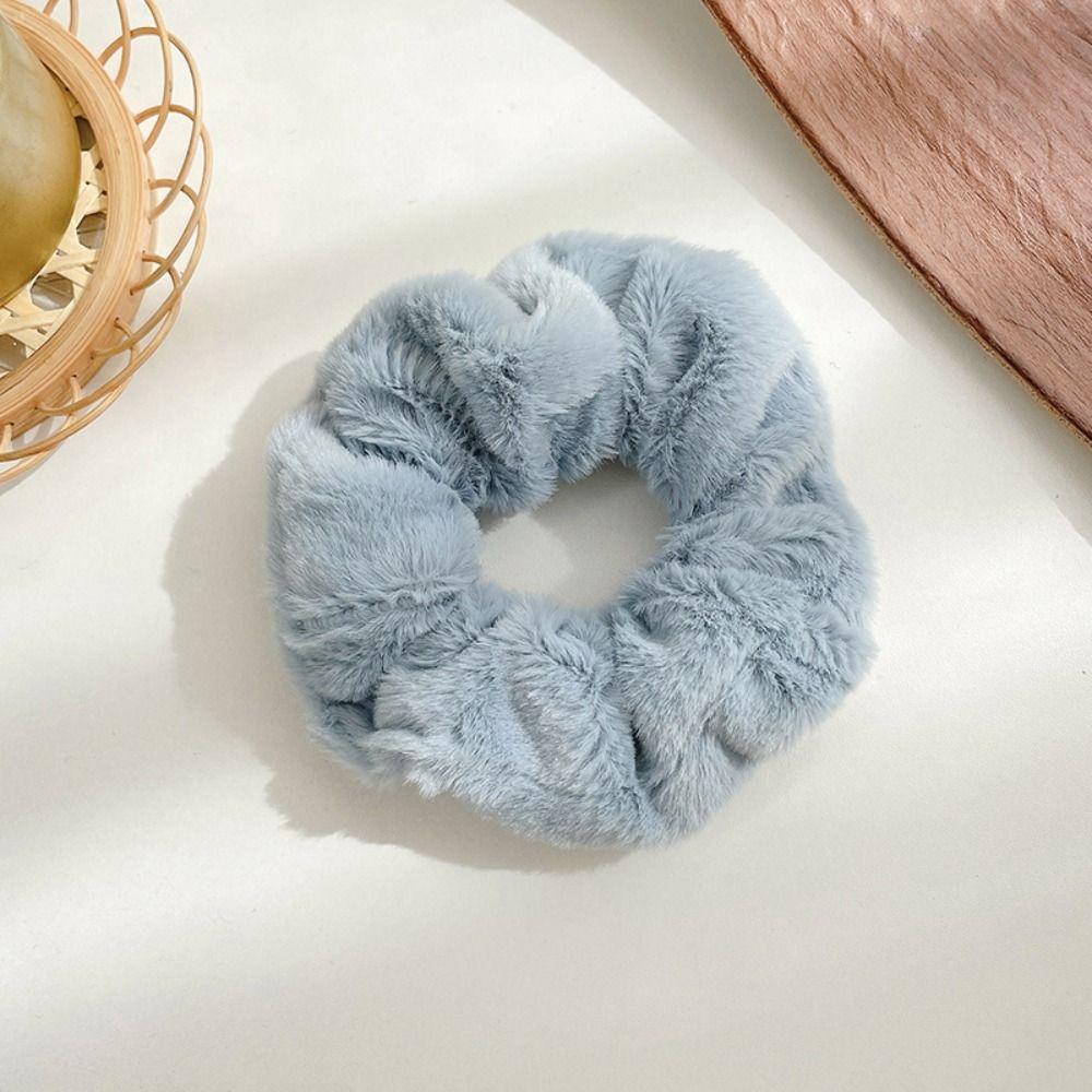 Большой корейский плюшевый пучок для волос, петля, кудрявая оборка, новая резинка для волос, шарм и красота