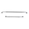 RC Steering Rod 90mm Aluminum Alloy Steering Pull Rod Link Linkage Set for SCX10 III 1 10 RC Cars Silver