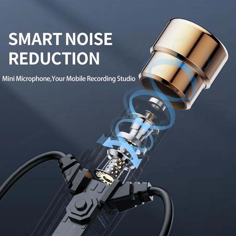 Динамические Hi-Fi проводные наушники Спортивные наушники Бас Стерео Игровые Для живого караоке Гарнитура Музыкальные наушники-вкладыши 3,5 мм Type-C Внутриканальные С микрофоном