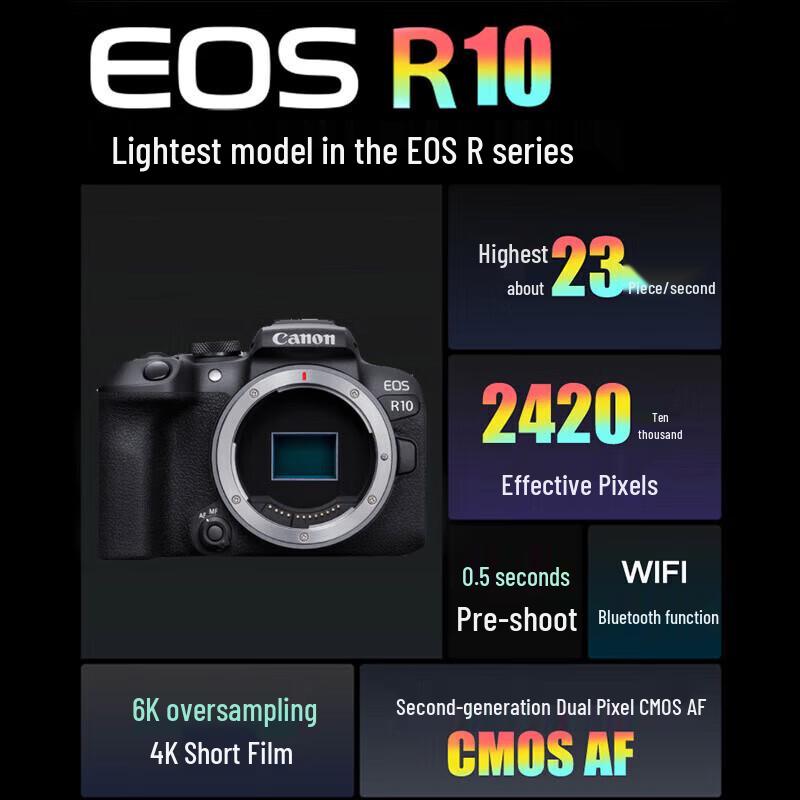 Canon EOS R10 Mirrorless Camera (CN version)